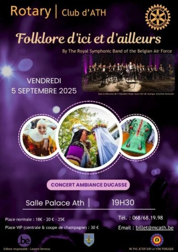 Concert after Ducasse : folklore d’ici et d’ailleurs
5 septembre  2025